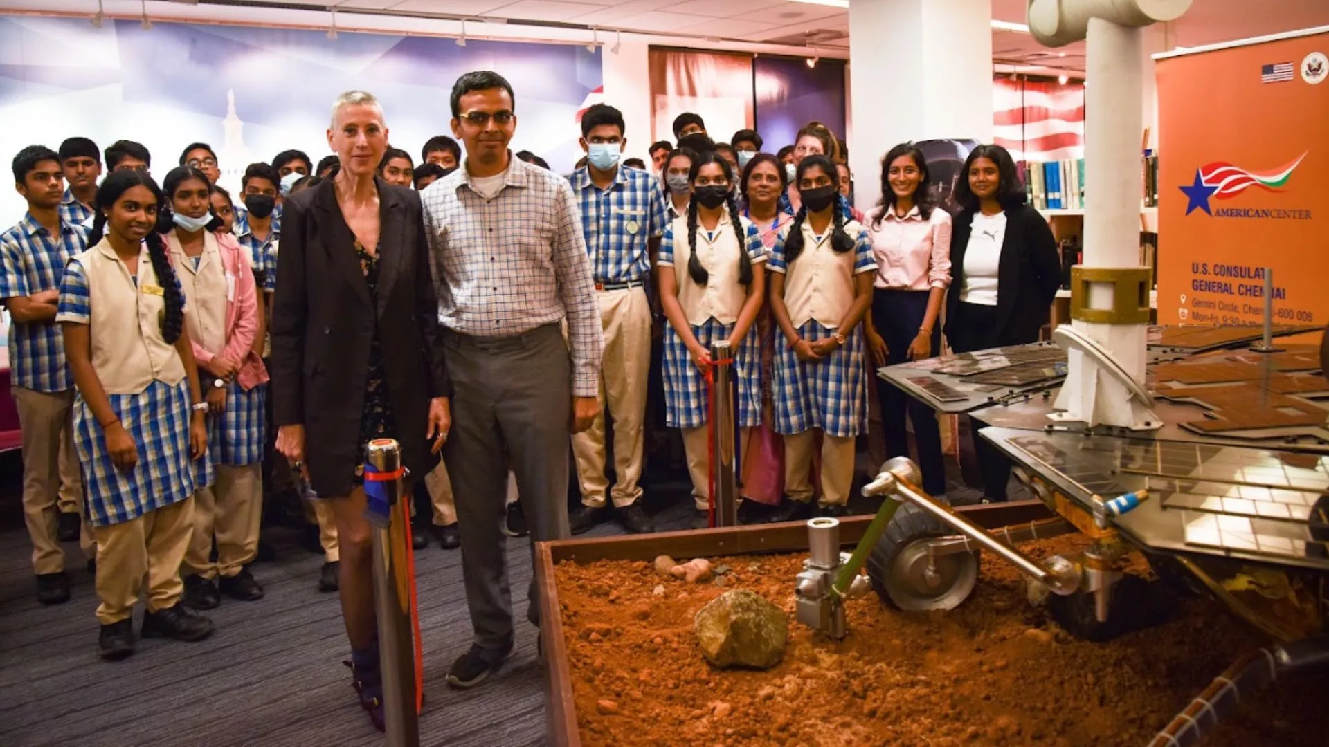 Mars Rover ‘Opportunity’ in Chennai