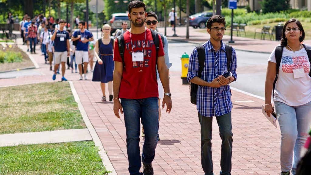 Finding a support network can help international students adapt to the new lifestyle and academic system on U.S. campuses. (John Chase/Shutterstock.com) 